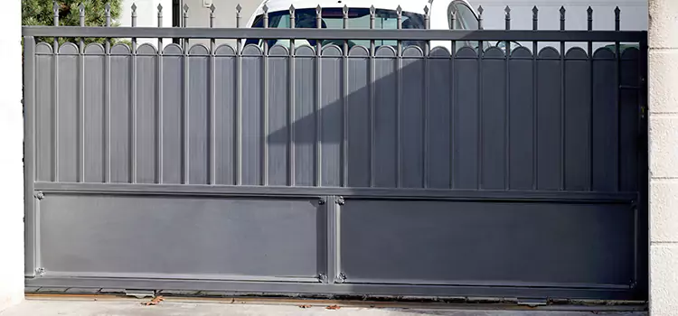 Metal Driveway Gate Installation Alice
